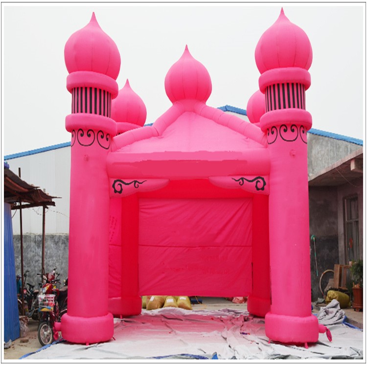 长泰粉色帐篷